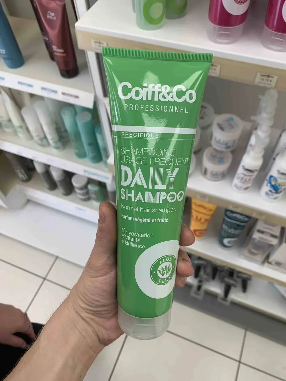 COIFF&CO PROFESSIONNEL - Shampooing usage fréquent parfu végétal et fruité