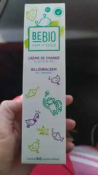 BEBIO - Crème de change  à l'Oxyde de zinc