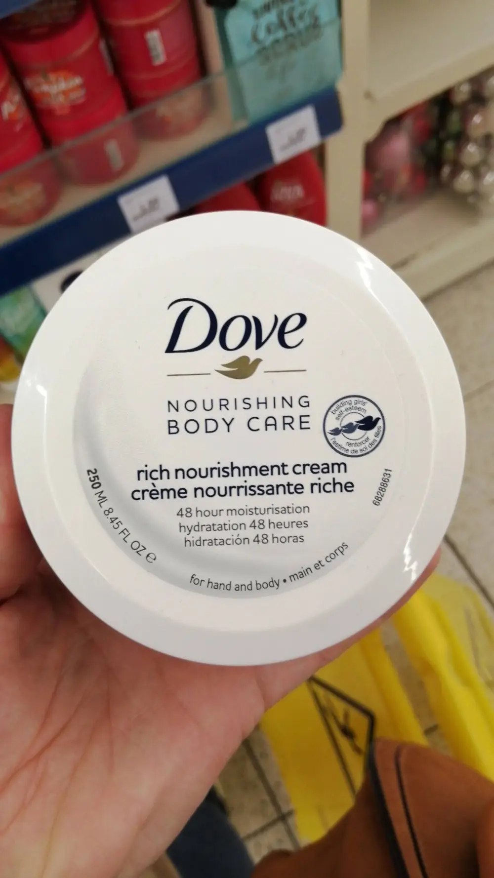 DOVE - Crème nourrissante riche