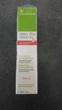 YVES ROCHER - Sebo végétal pure - Soin hydratant anti-imperfections 4en1