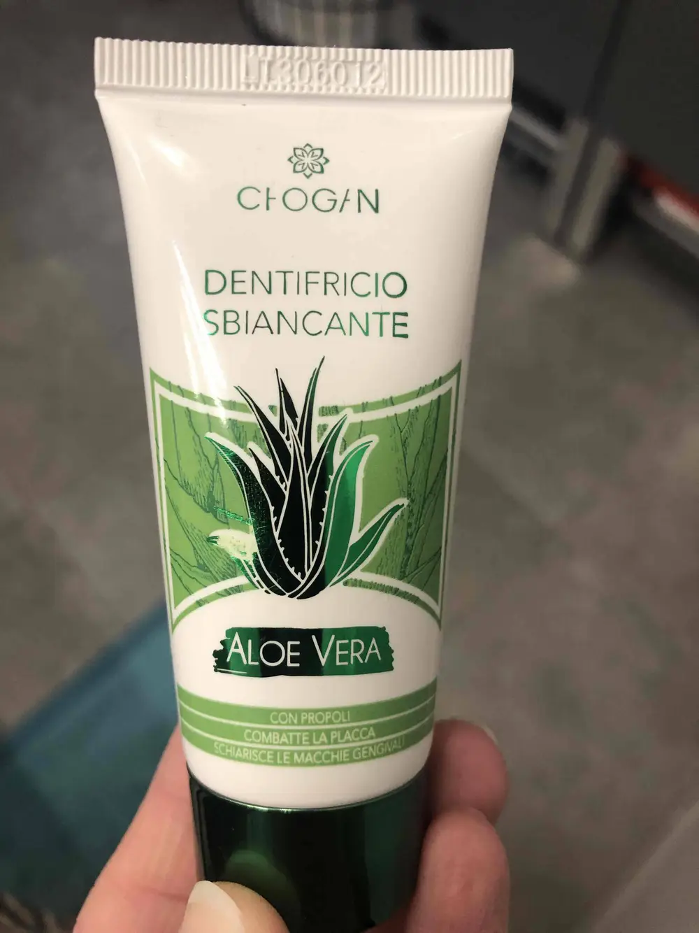 CHOGAN - Dentifricio sbiancante aloe vera