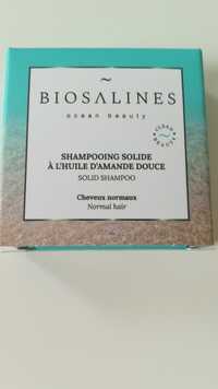 BIO-SALINES - Shampooing solide à l'huile d'amande douce