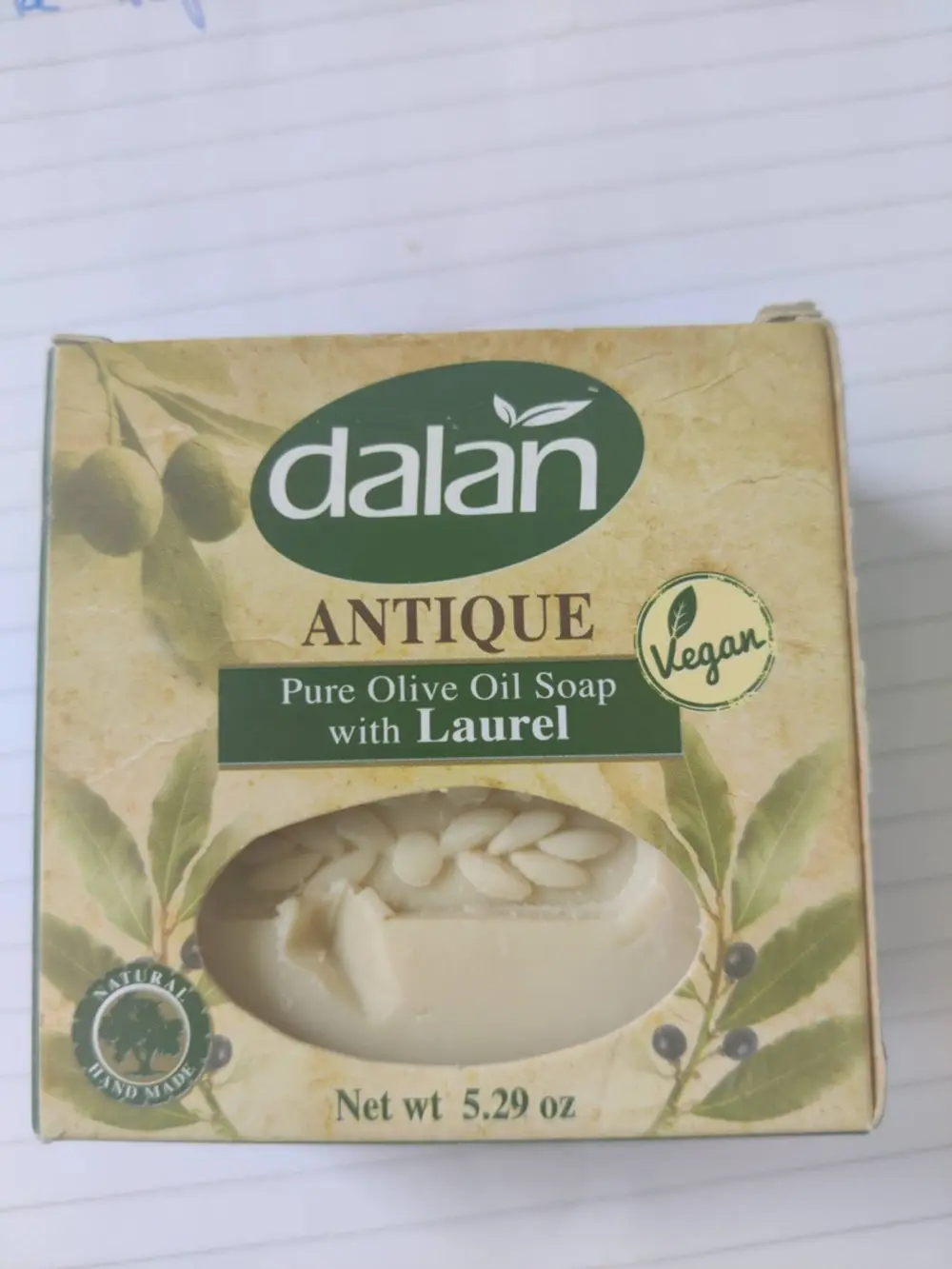 DALAN - Antique - Pure olive oil soap with Laurel