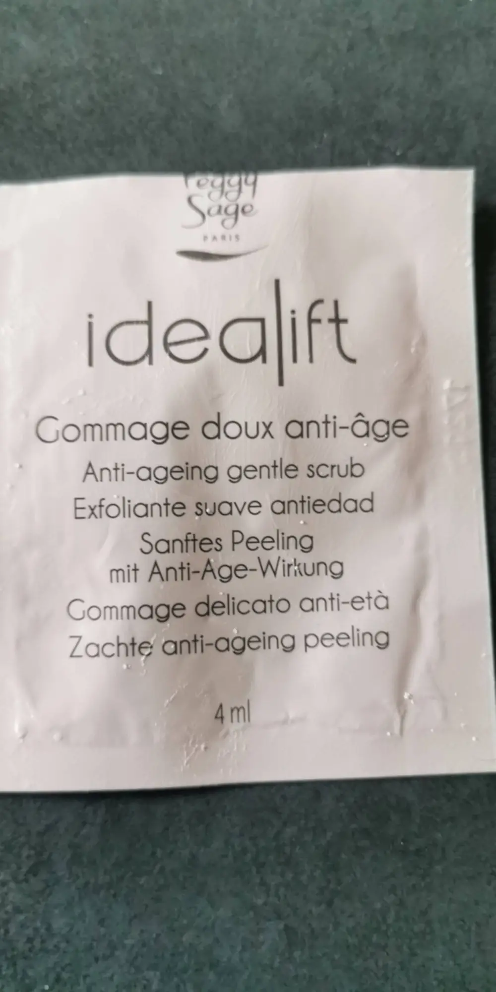 PEGGY SAGE - Idealift - Gommage doux anti-âge