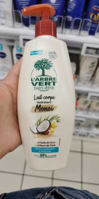 L'ARBRE VERT - Lait corps hydratant Monoï