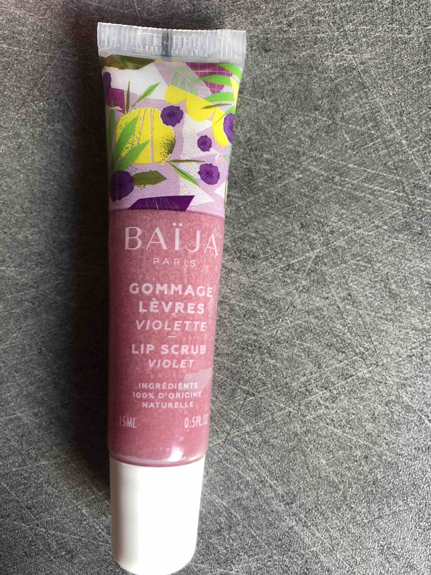 BAIJA - Gommage lèvres violette