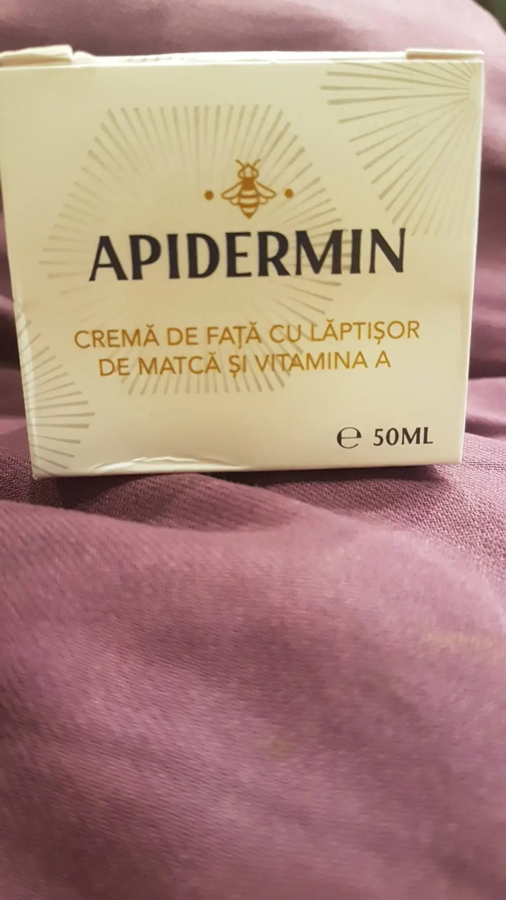 APIDERMIN - Crème visage anti-âge 