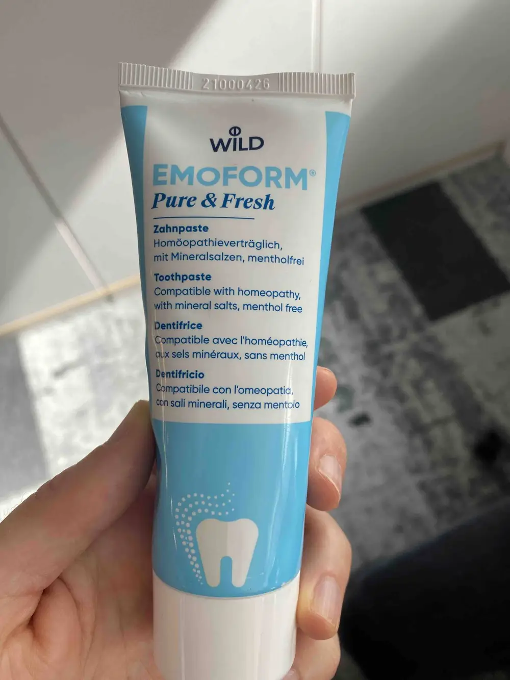 EMOFORM - Wild pure & fresh - Zahnpaste