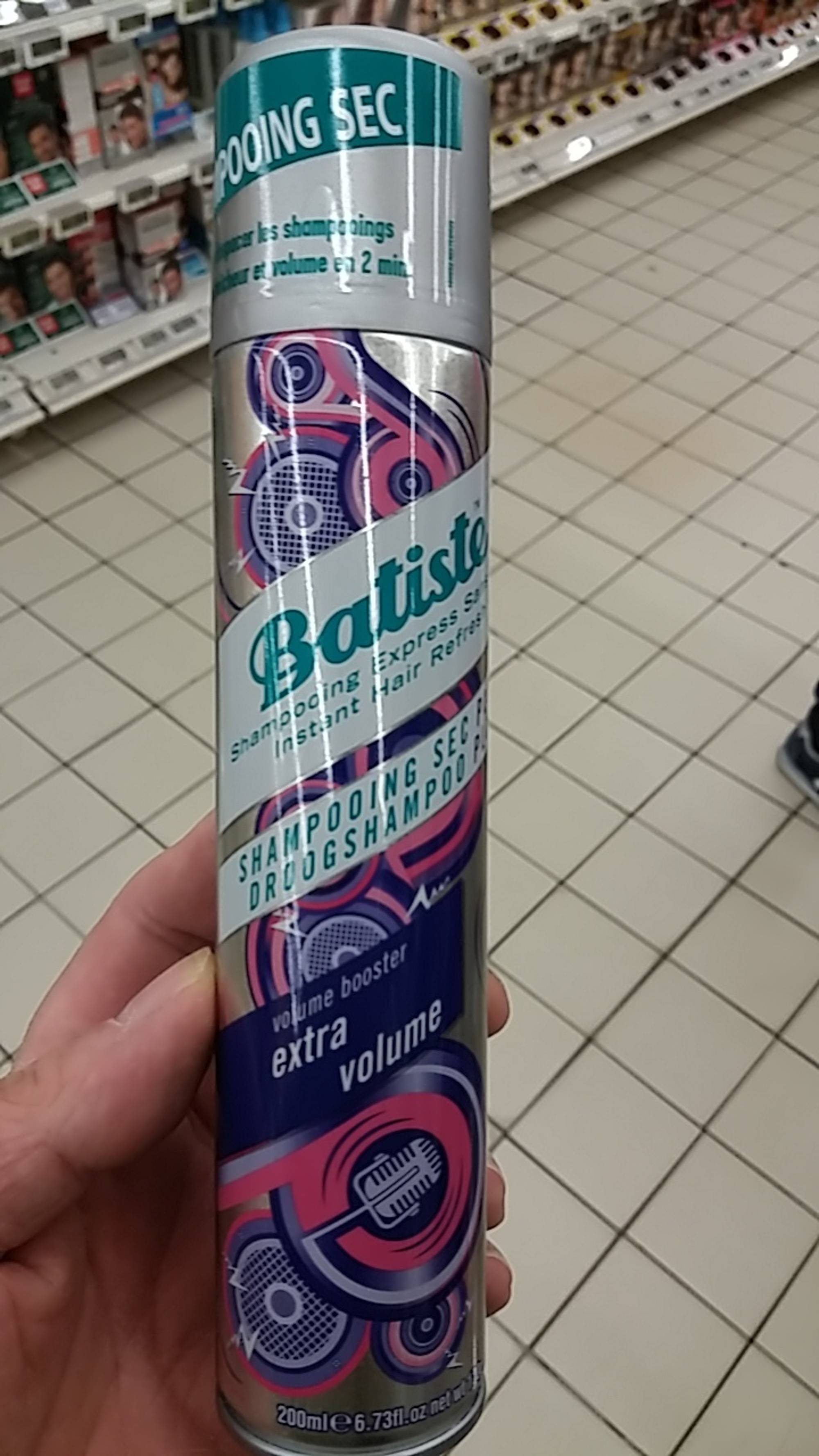 BATISTE - Extra volume - Shampooing sec plus