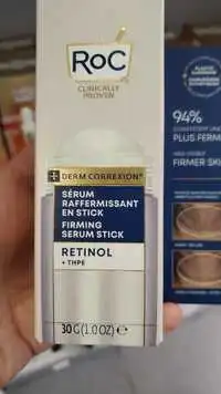 ROC - Derm Correxion retinol - Sérum raffermissant en stick