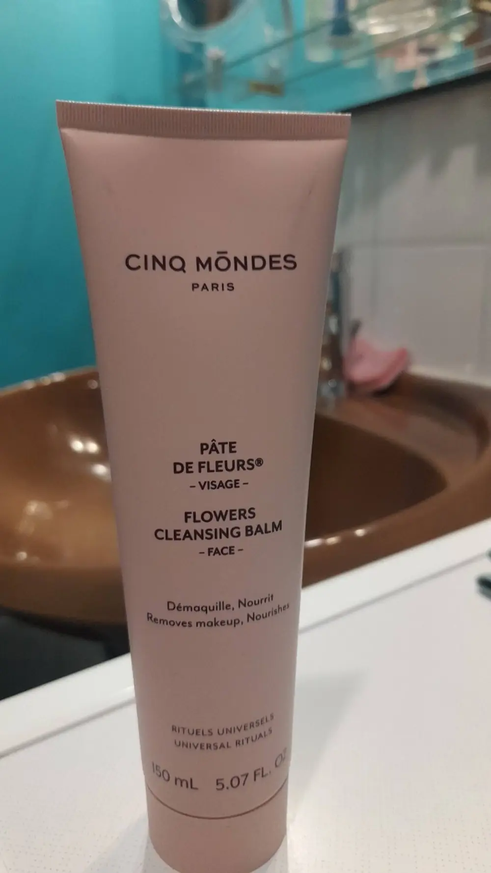 CINQ MONDES - Pâte de fleurs visage - 