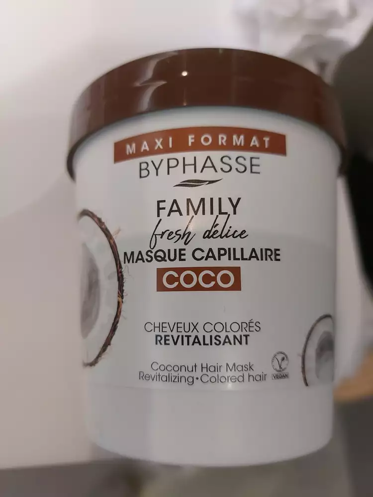 BYPHASSE - Family fresh délice - Masque capillaire 