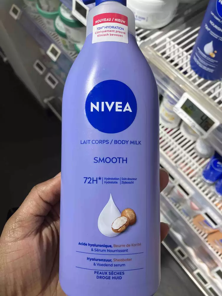 NIVEA - Lait corps beurre de karité 72h