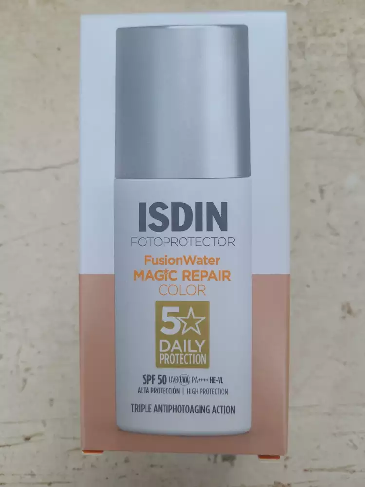 ISDIN - Fusion water magic repair color SPF 50