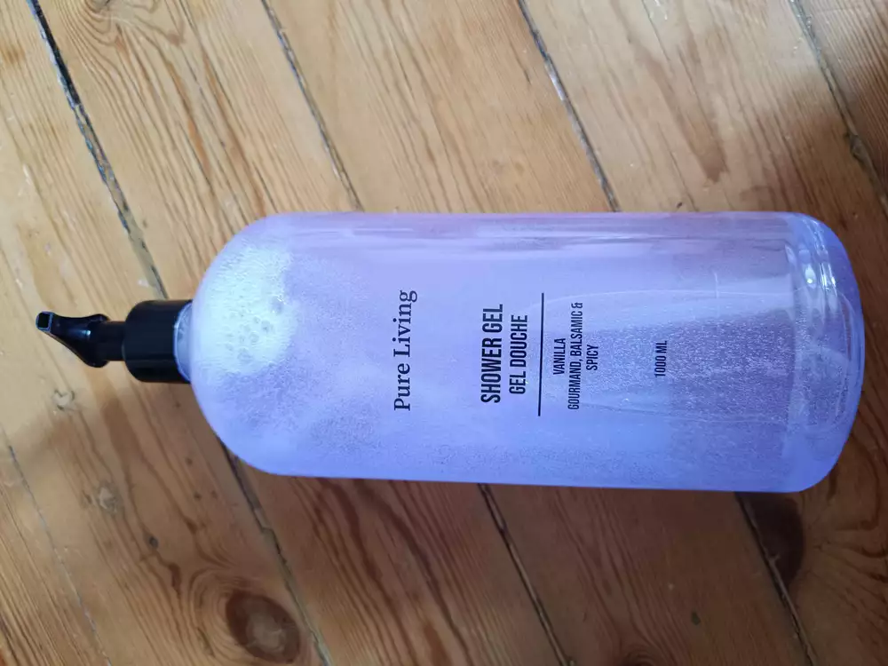 PURE LIVING - Gel douche vanilla gourmand, balsamic & spicy