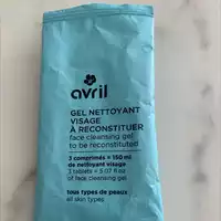 AVRIL - Gel nettoyant visage à reconstituer