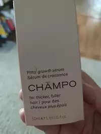 CHĀMPO - Sérum de croissance pour cheveux plus épais