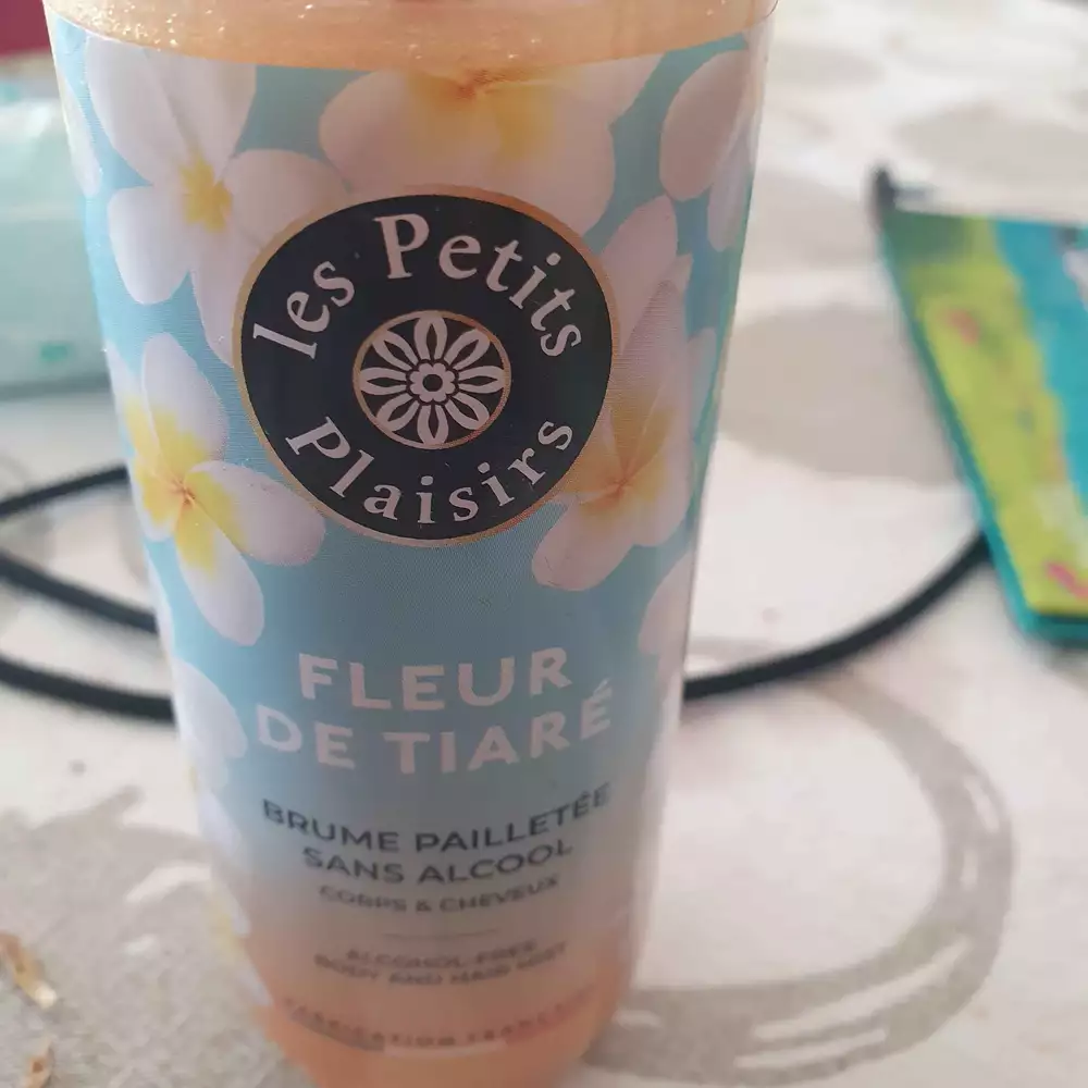 LES PETITS PLAISIRS - Fleur de tiaré - Brume pailletée sans alcohol