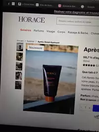 HORACE - Après-soleil apaisant 