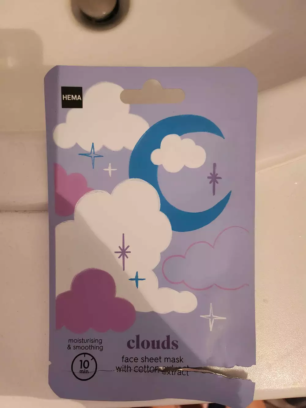 HEMA - Clouds - Face sheet mask with cotton extract
