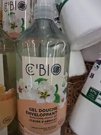 CE'BIO - Gel douche enveloppant fleurs d'abricot