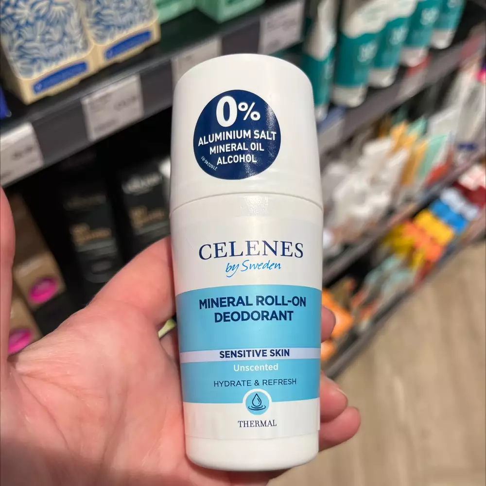 CELENES BY SWEDEN - Minéral roll-on deodorant sensitive