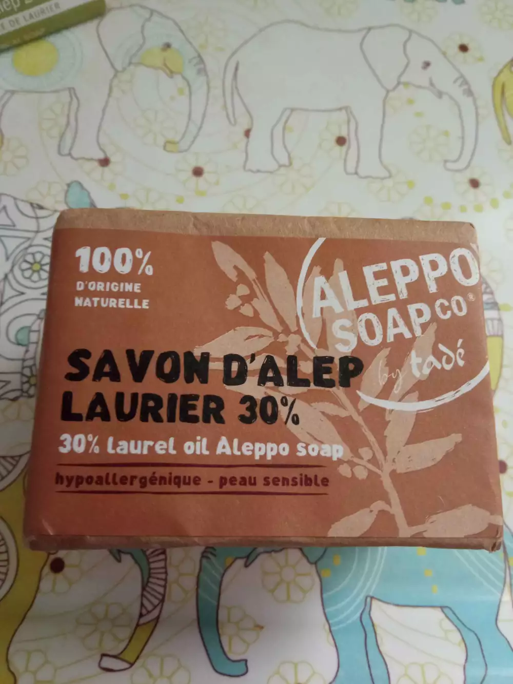 TADÉ - Savon d'alep laurier 30%