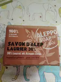 TADÉ - Savon d'alep laurier 30%