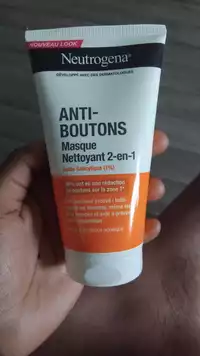 NEUTROGENA - Anti-boutons - Masque nettoyant 2en1