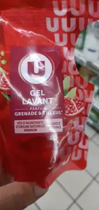 U - Gel lavant parfum grenade & tilleul