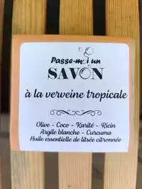 PASSE MOI UN SAVON - Savon à la verveine tropicale