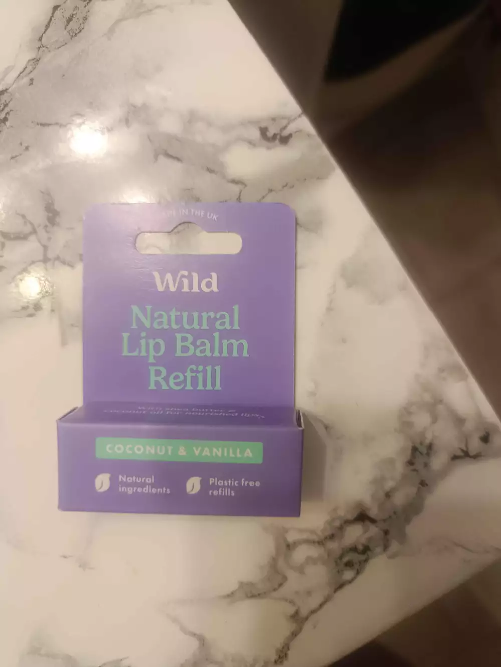 WILD - Coconut & vanilla - Natural lip balm refill