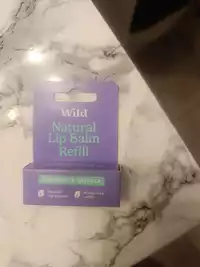 WILD - Coconut & vanilla - Natural lip balm refill