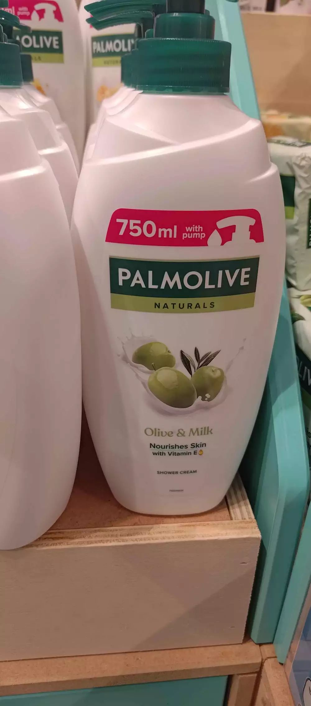 PALMOLIVE - Shower cream olive & milk 