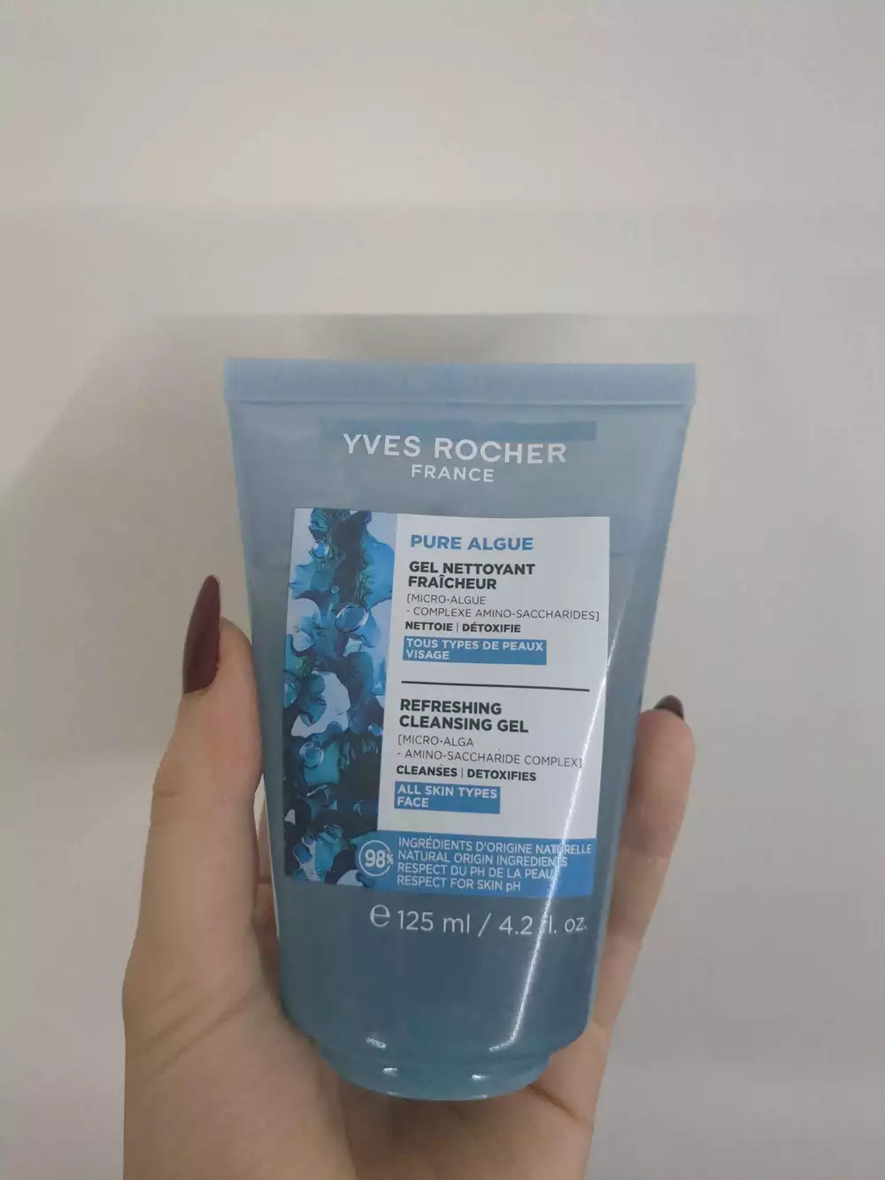YVES ROCHER - Pure algue - Gel nettoyant fraîcheur