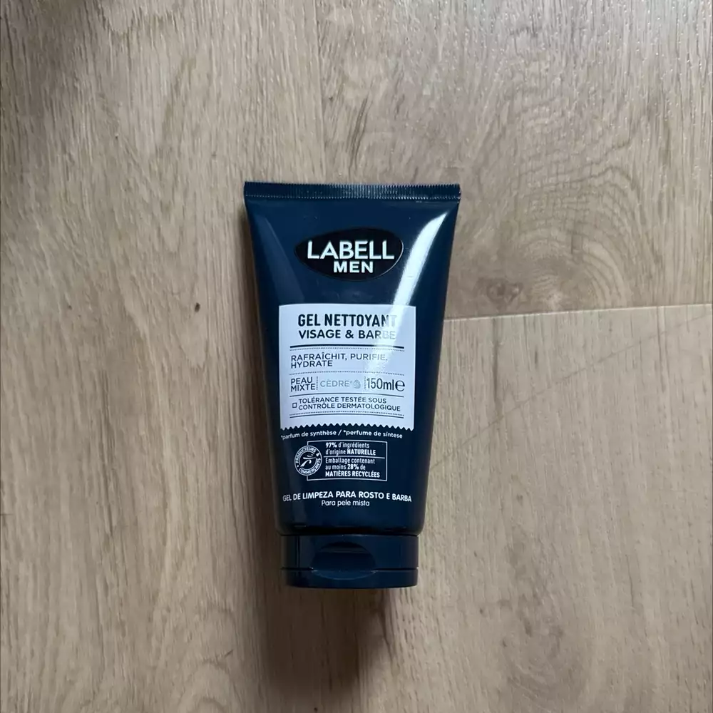LABELL - Men - Gel nettoyant visage & barbe 
