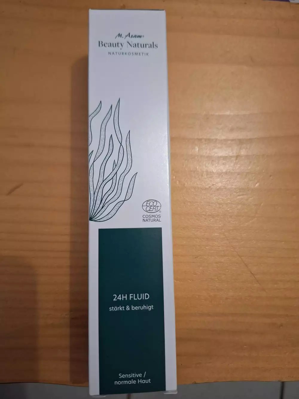 M. ASAM - Beauty Naturals - 24h fluid stärkt & beruhigt