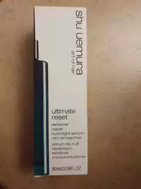 SHU UEMURA - Ultimate reset - Sérum de nuit cheveux très abîmés
