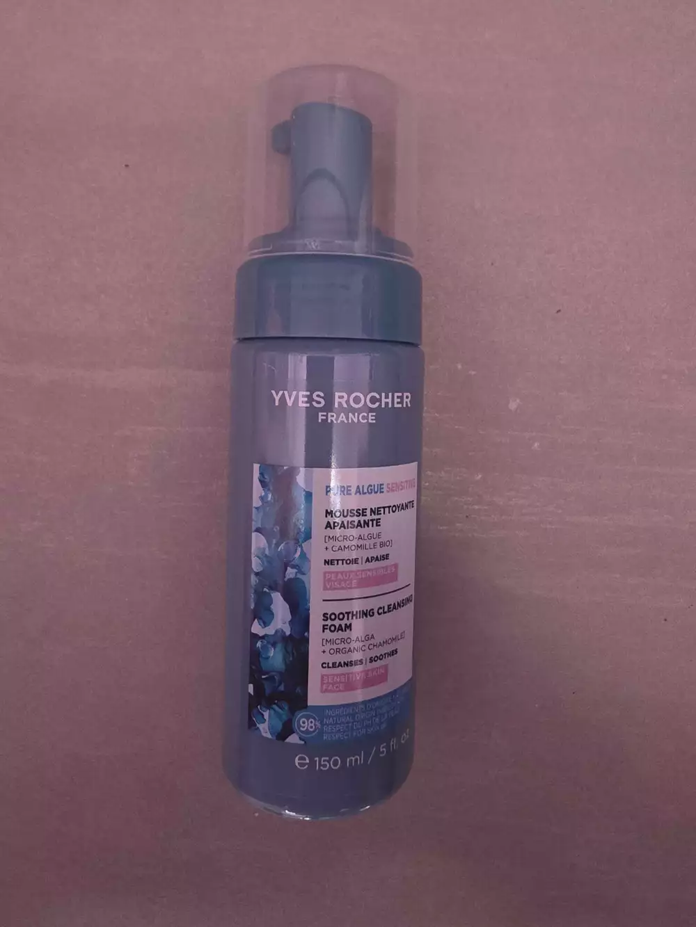 YVES ROCHER - Pure algue sensitive - Mousse nettoyante apaisante