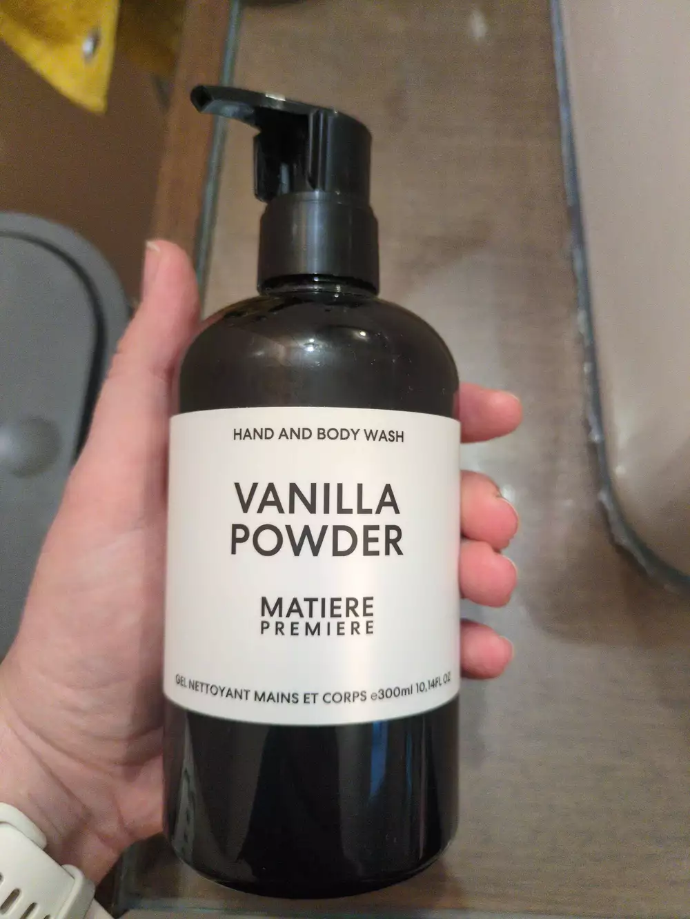MATIÈRE PREMIÈRE - Vanilla powder - Gel nettoyant mains et corps