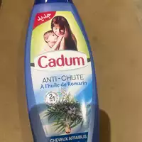 CADUM - Cheveux affaiblis - Shampooing et démêleur anti-chute