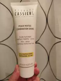 BERNARD CASSIÈRE - Peaux mixtes - Fluide hydratant matifiant menthe citron