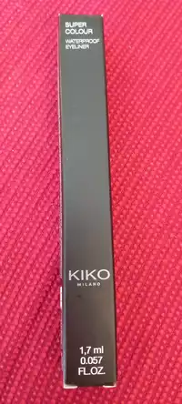 KIKO MILANO - Super colour - Waterproof eyeliner