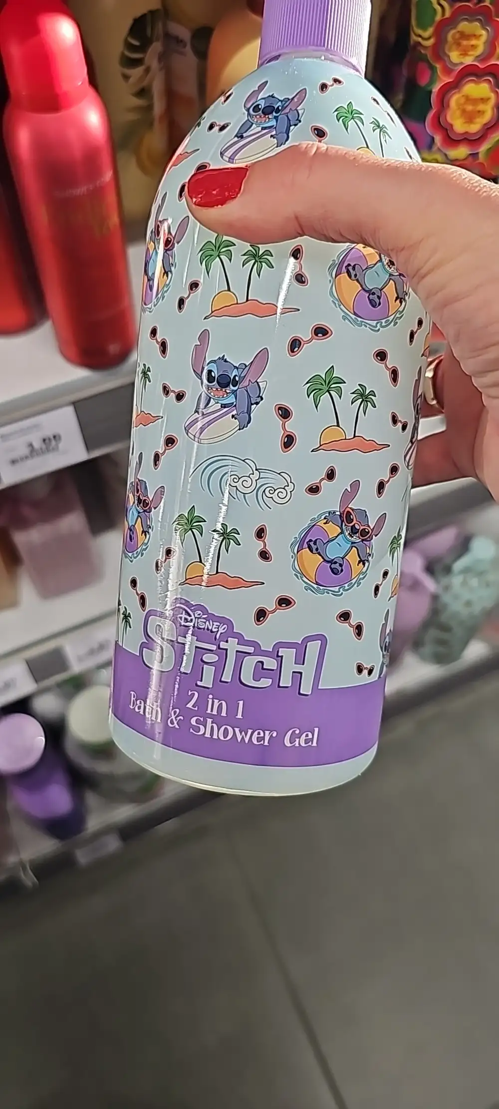 DISNEY STITCH - 2 in 1 bath & shower gel