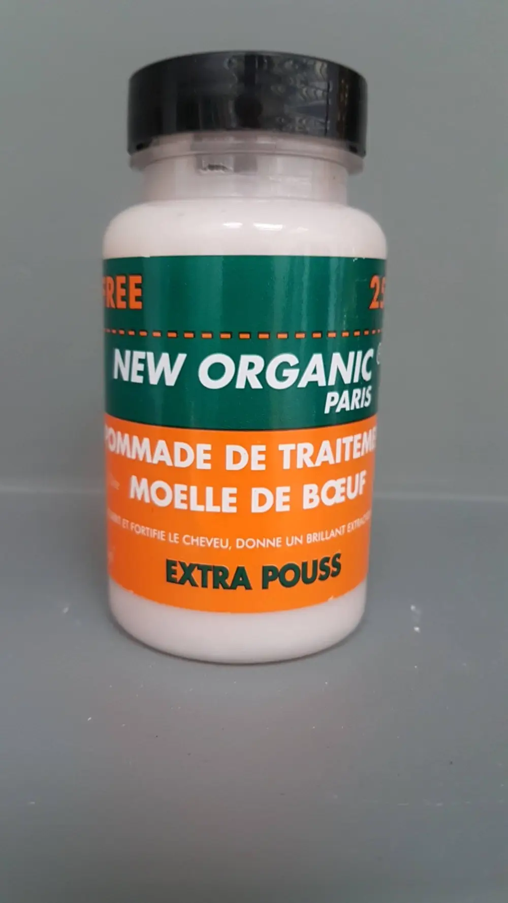 NEW ORGANIC - Pommade de traitement moelle de boeuf extra pouss