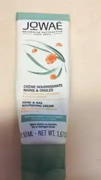 JOWAÉ - Crème nourrissante mains & ongles