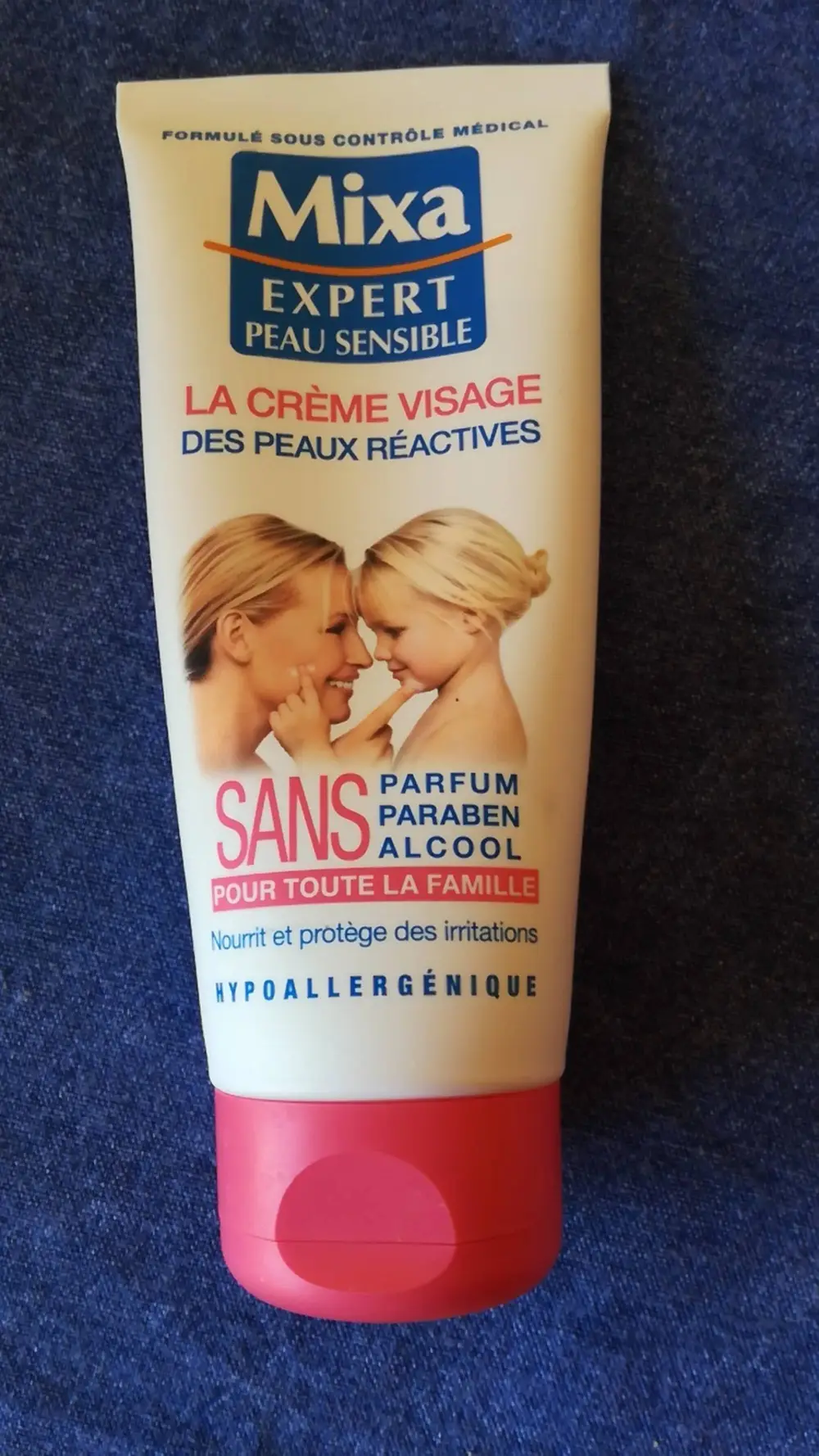 MIXA - Expert peau sensible - La crème visage des peaux réactives