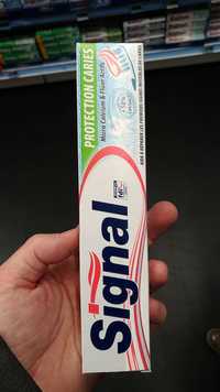 SIGNAL - Dentifrice protection caries 