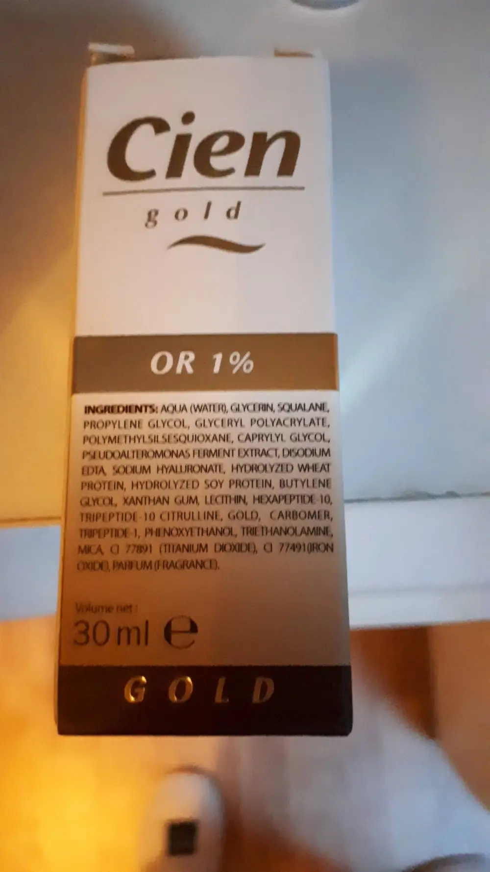 CIEN - Gold - Sérum anti-rides effet lifting