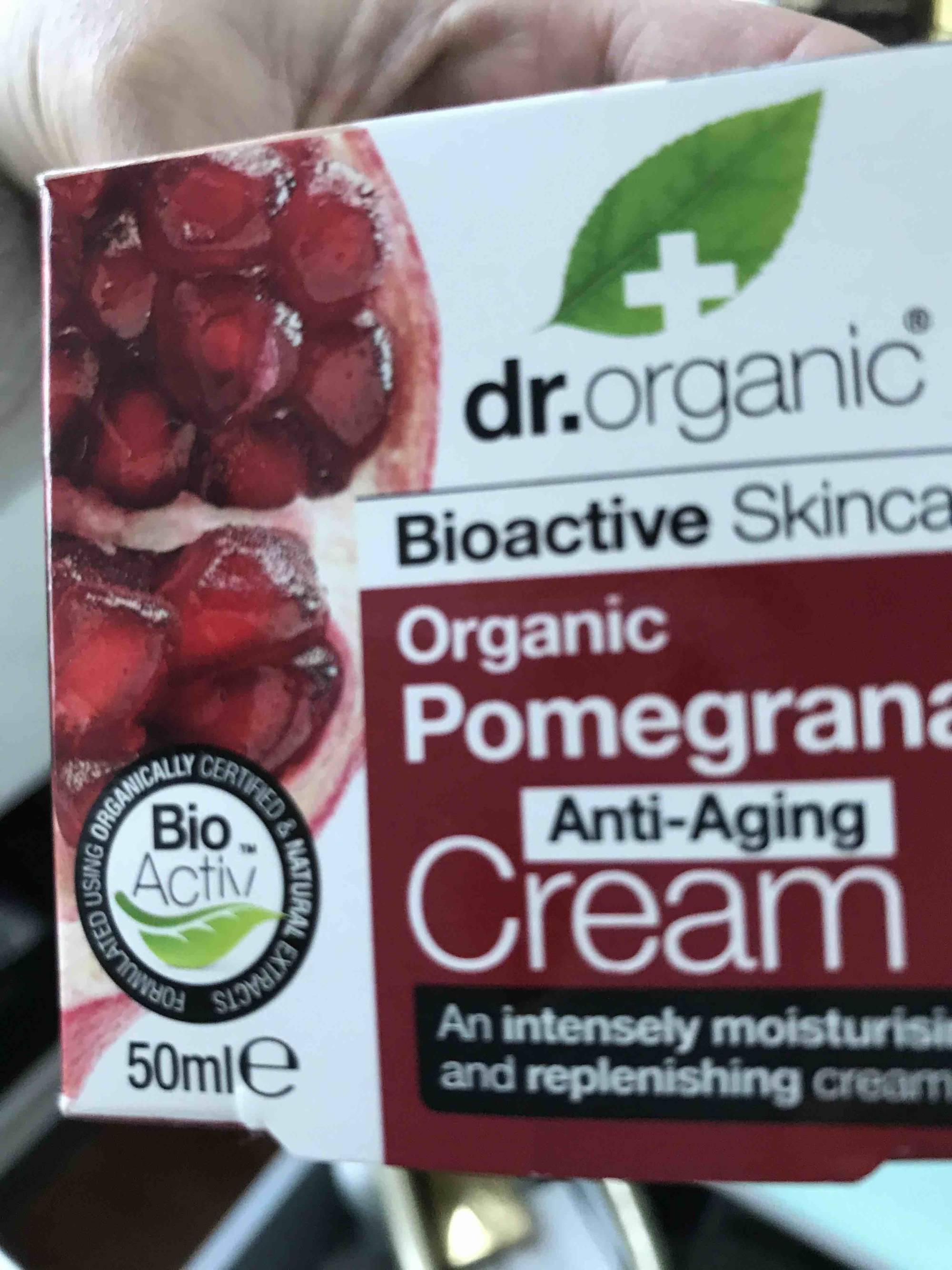 DR. ORGANIC - Bioactive skincare - Pomegranate anti-aging cream